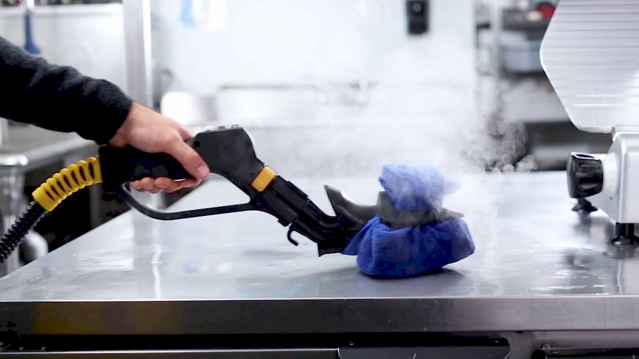 deep steam cleaning