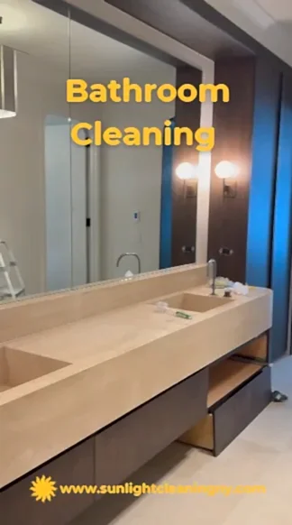 Bathroom Cleaning by Sunlight Cleaning NY